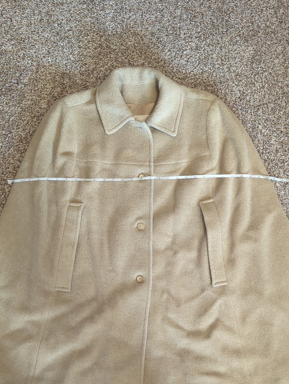 Pendleton Camel Wool Cape - Picture 8 of 9